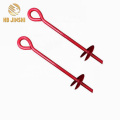 Welded Eyelet Ground Screw Earth Helix Anchor Stakes